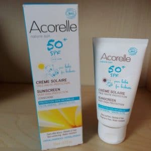 Crème solaire très haute protection – 50+ SPF pour bébé