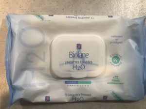 Lingettes épaisses H2O