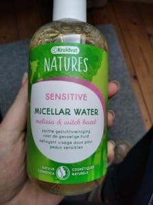 Sensitive micellar water