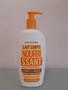 Lait corps nourrissant