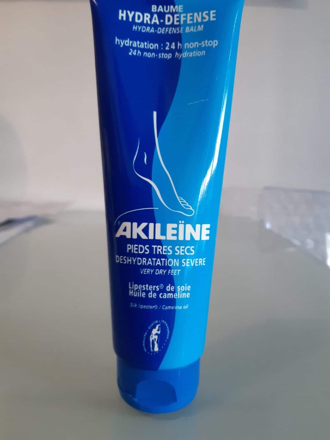 Baume Hydra-Defense Akileïne Pieds Très Secs 125ml