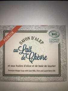 Savon d’Alep bio au lait de chèvre