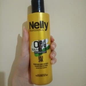 Nelly sulfate free hydratant gold 24k shampooing