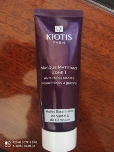 Masque matifiant Zone T