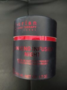 Crème de nuit effet tenseur Ginseng Infusion