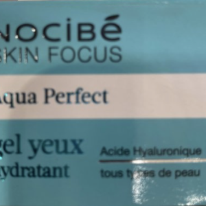 Gel Yeux hydratant Nocibé Skin Focus Aqua Perfect