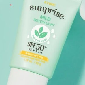 Crème solaire Sunprise mild watery light Etude SPF 50+