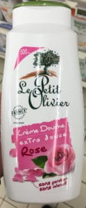 Crème douche extra douce Rose