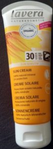 Crème solaire 30 SPF 100% minérale