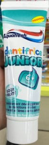 Dentifrice Junior goût fruité