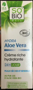 Hydra Aloe Vera Crème riche hydratante