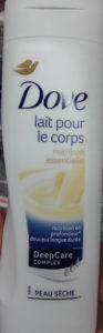 Lait pour le corps nutrition essentielle