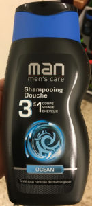 Man men’s care Shampooing Douche 3 en 1 Ocean