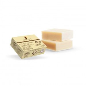 Savon saponifié à froid surgras karité, huile d’olive et coco vierge – Sans parfum & Vegan