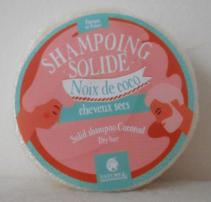 Shampoing solide Noix de coco cheveux sec