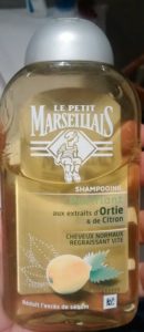 Shampooing purifiant aux extraits d’ortie et de citron