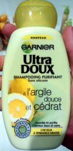 Shampooing purifiant sans silicone à l’argile douce et cédrat