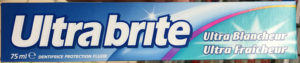 Ultra Brite Ultra Blancheur Ultra Fraîcheur