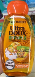 Ultra Doux Enfants Shampooing 2 en 1 à l’abricot et fleur de coton