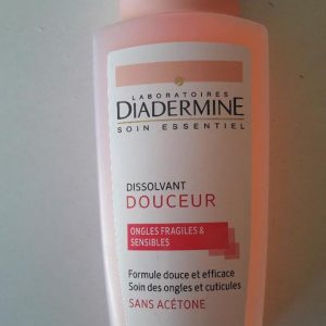 Dissolvant douceur