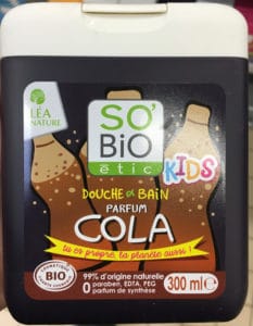 Douche et bain parfum Cola