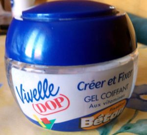 Gel coiffant aux vitamines Fixation Béton