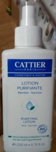 Lotion purifiante Menthe Tea tree